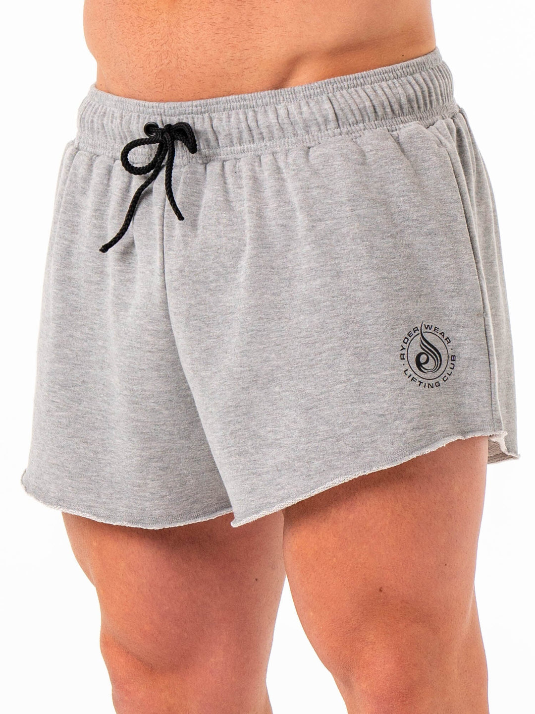3" Fleece Shorts - Grey Marle Clothing Ryderwear