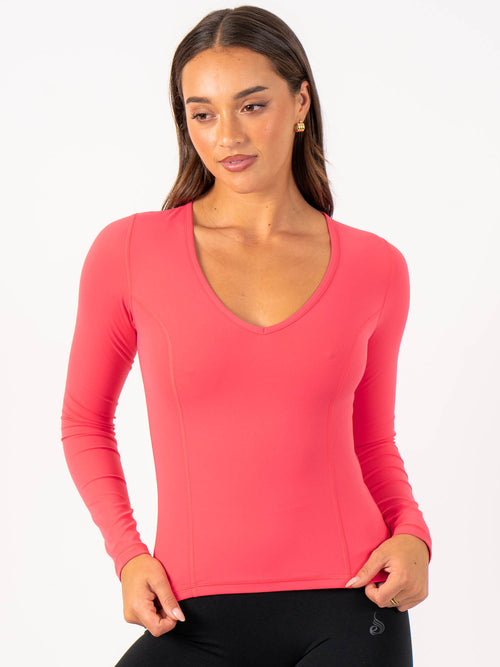 NKD Align Long Sleeve Training Top Watermelon