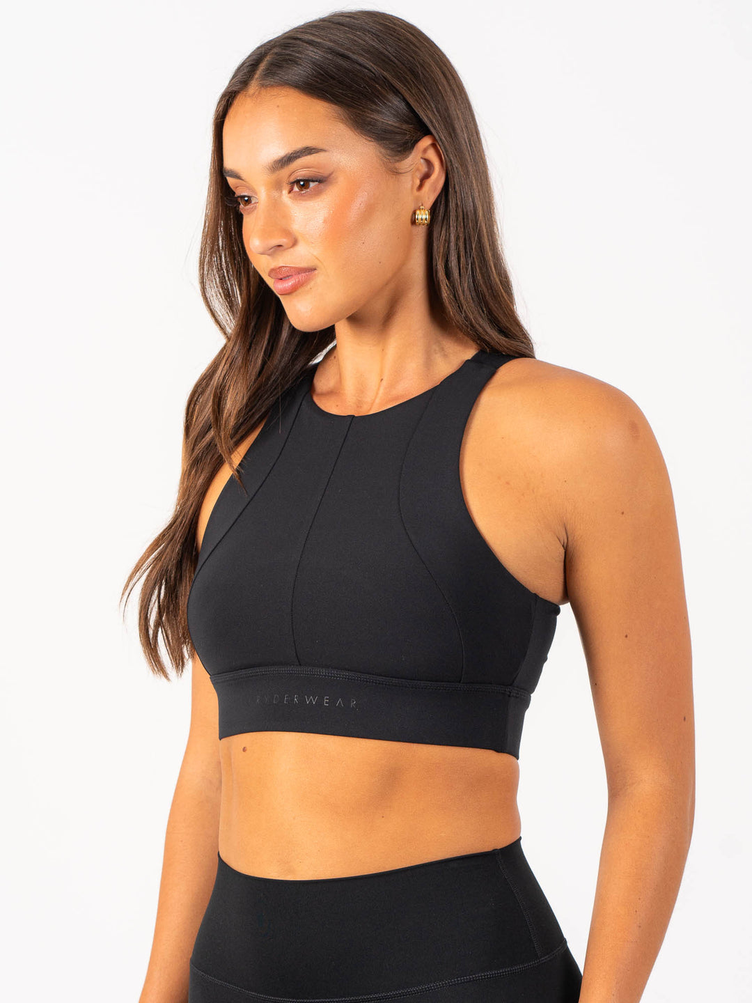 Reset High Impact Sports Bra - Black