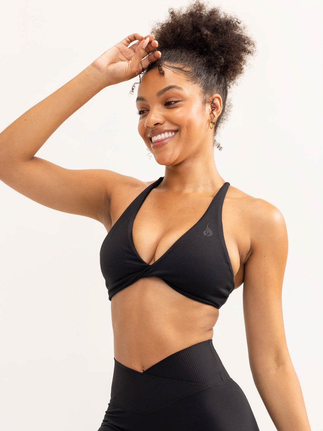 Activate Twist Sports Bra - Black Clothing Ryderwear