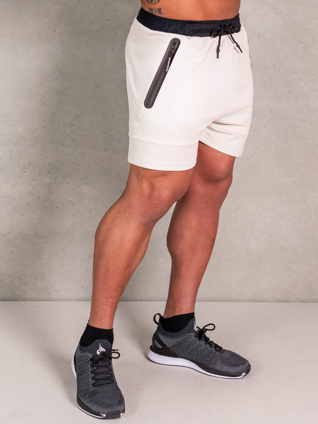 Advance Mesh Short - Oat Clothing Ryderwear