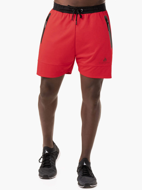 Advance Mesh Short Red
