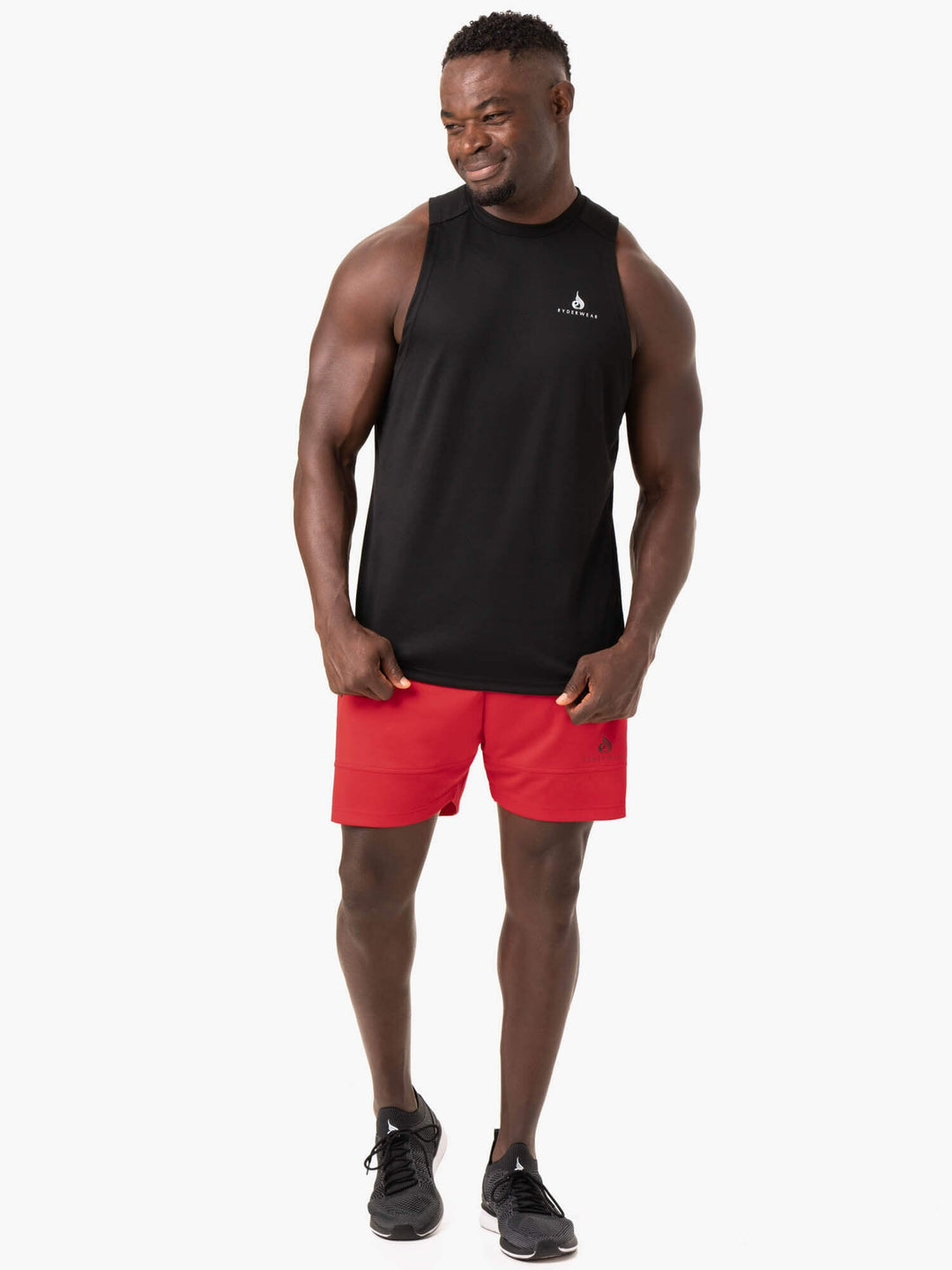 Advance Mesh Short - Red Clothing Ryderwear