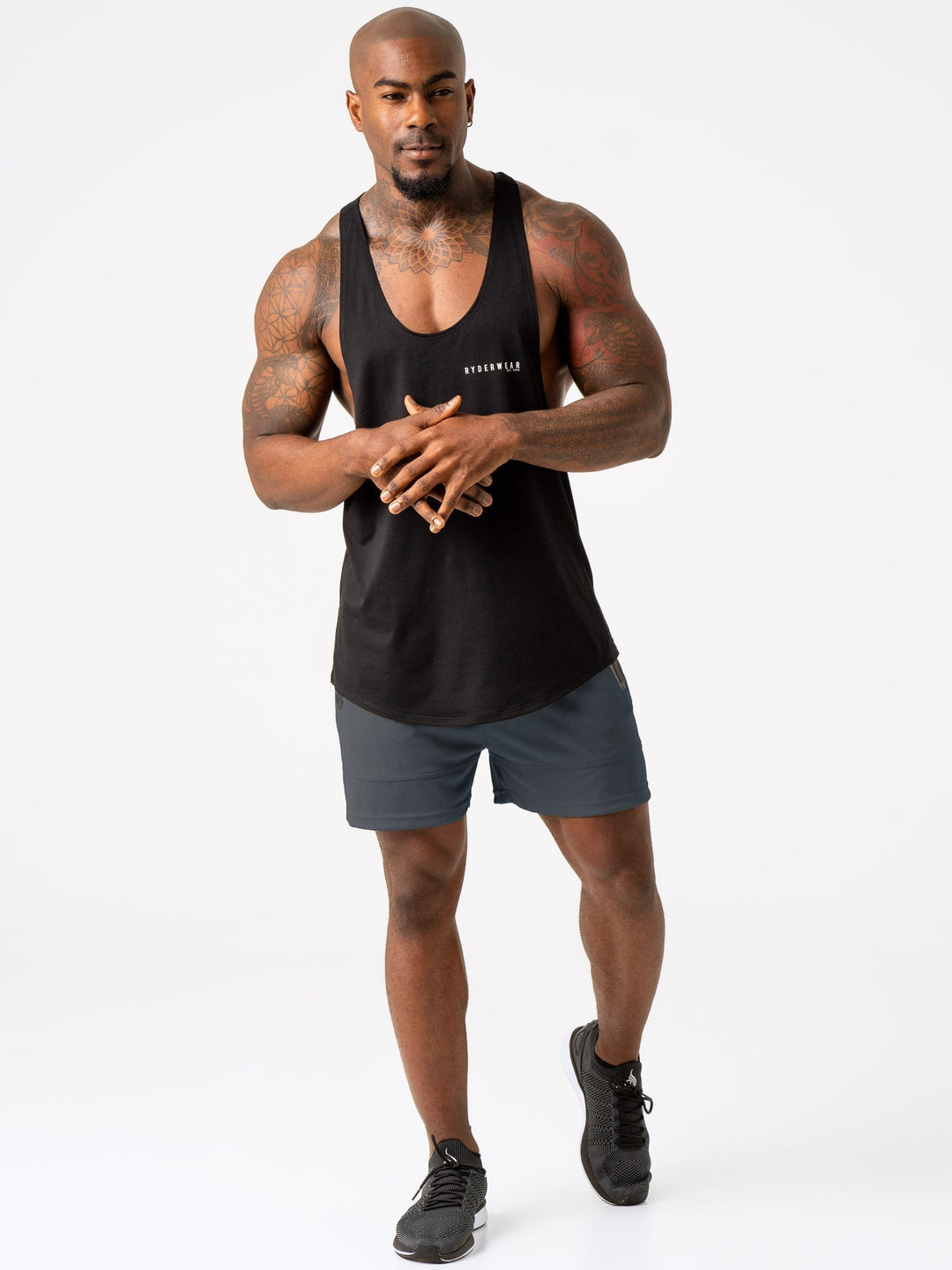 Advance Mesh Short - Steel Blue Clothing Ryderwear