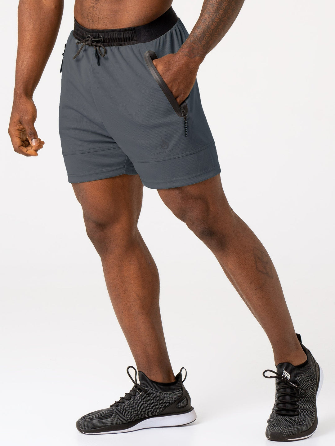 Advance Mesh Short - Steel Blue Clothing Ryderwear