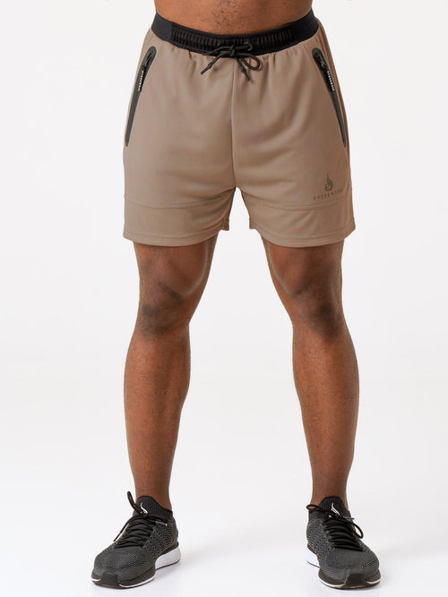 Advance Mesh Short Taupe