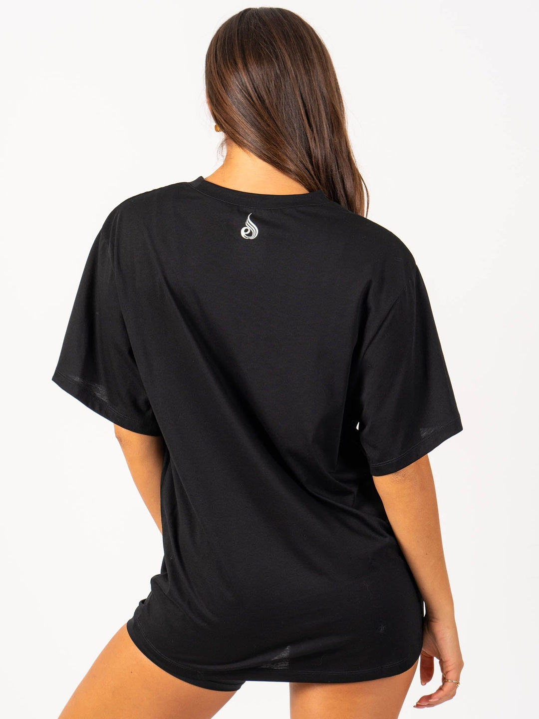 Advance Oversized T-Shirt - Black Clothing Ryderwear