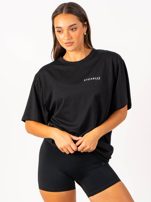 Advance Oversized T-Shirt Black