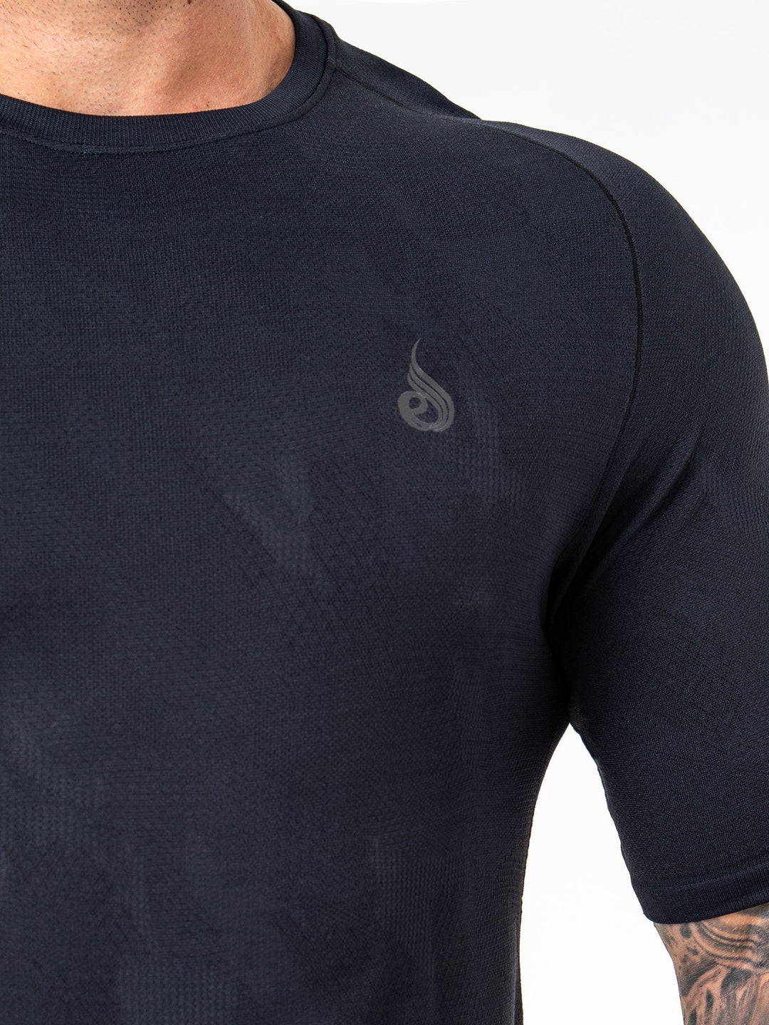 Aero Core Seamless T-Shirt - Black Clothing Ryderwear