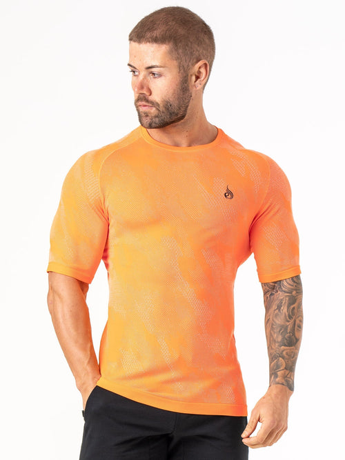 Aero Core Seamless T-Shirt Orange