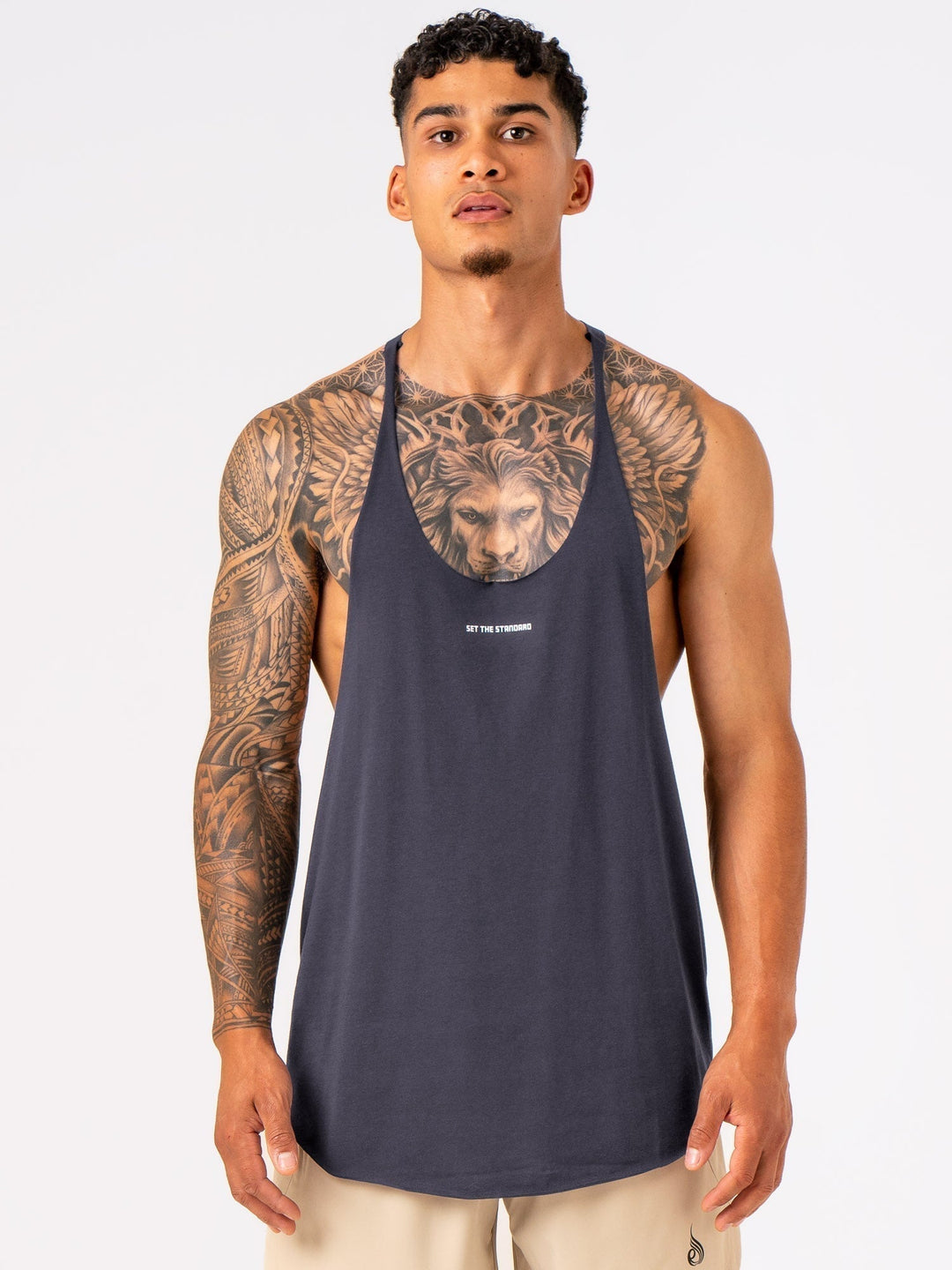 Arnie T-Back - Charcoal Clothing Ryderwear