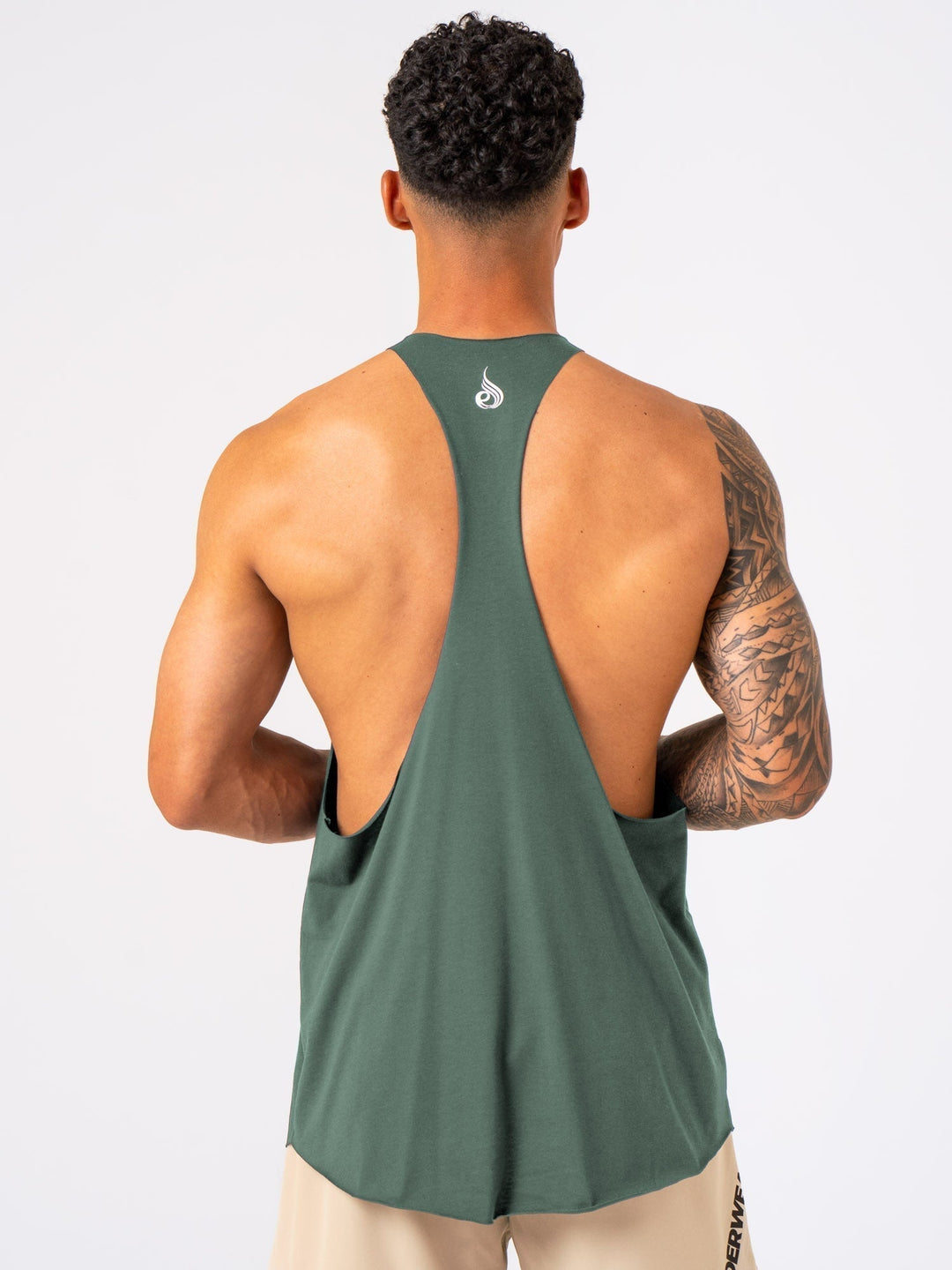Arnie T-Back - Fern Green Clothing Ryderwear