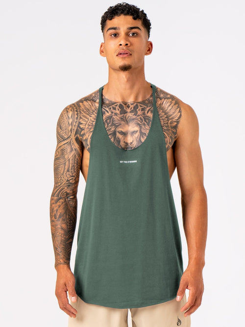 Arnie T-Back Fern Green