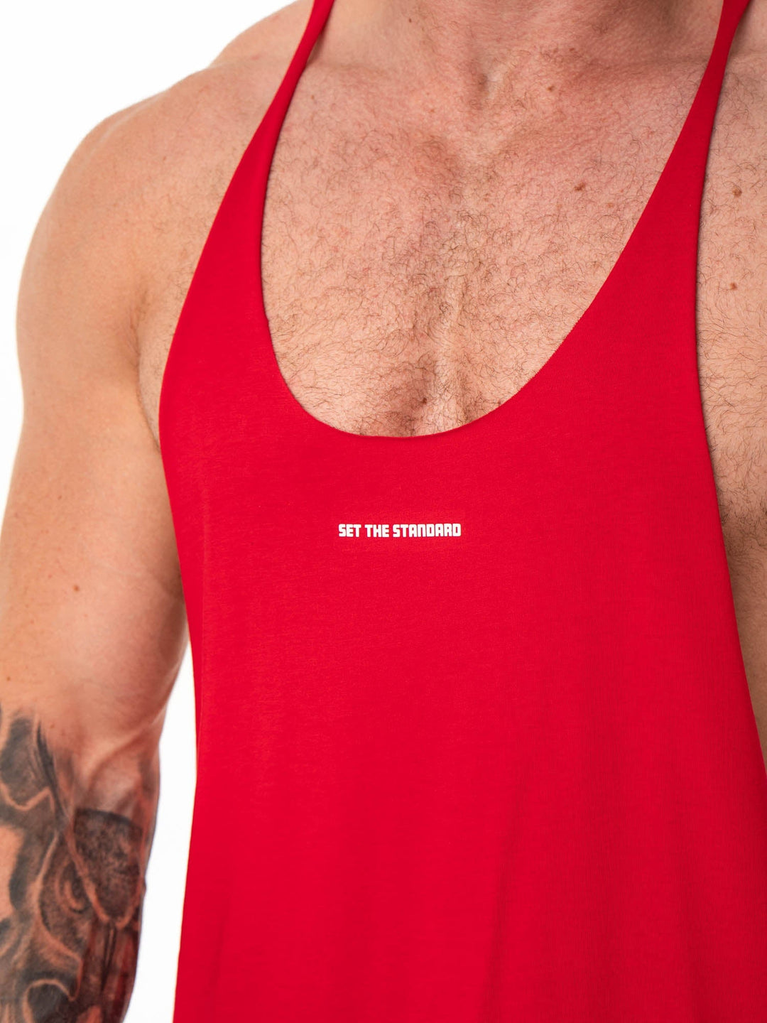 Arnie T-Back - Red Clothing Ryderwear