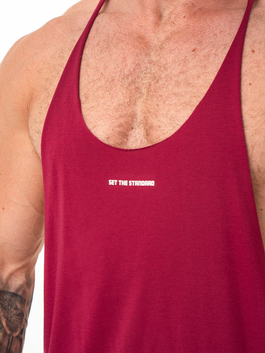 Arnie T-Back - Wine Clothing Ryderwear