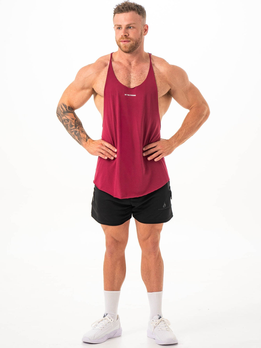 Arnie T-Back - Wine Clothing Ryderwear