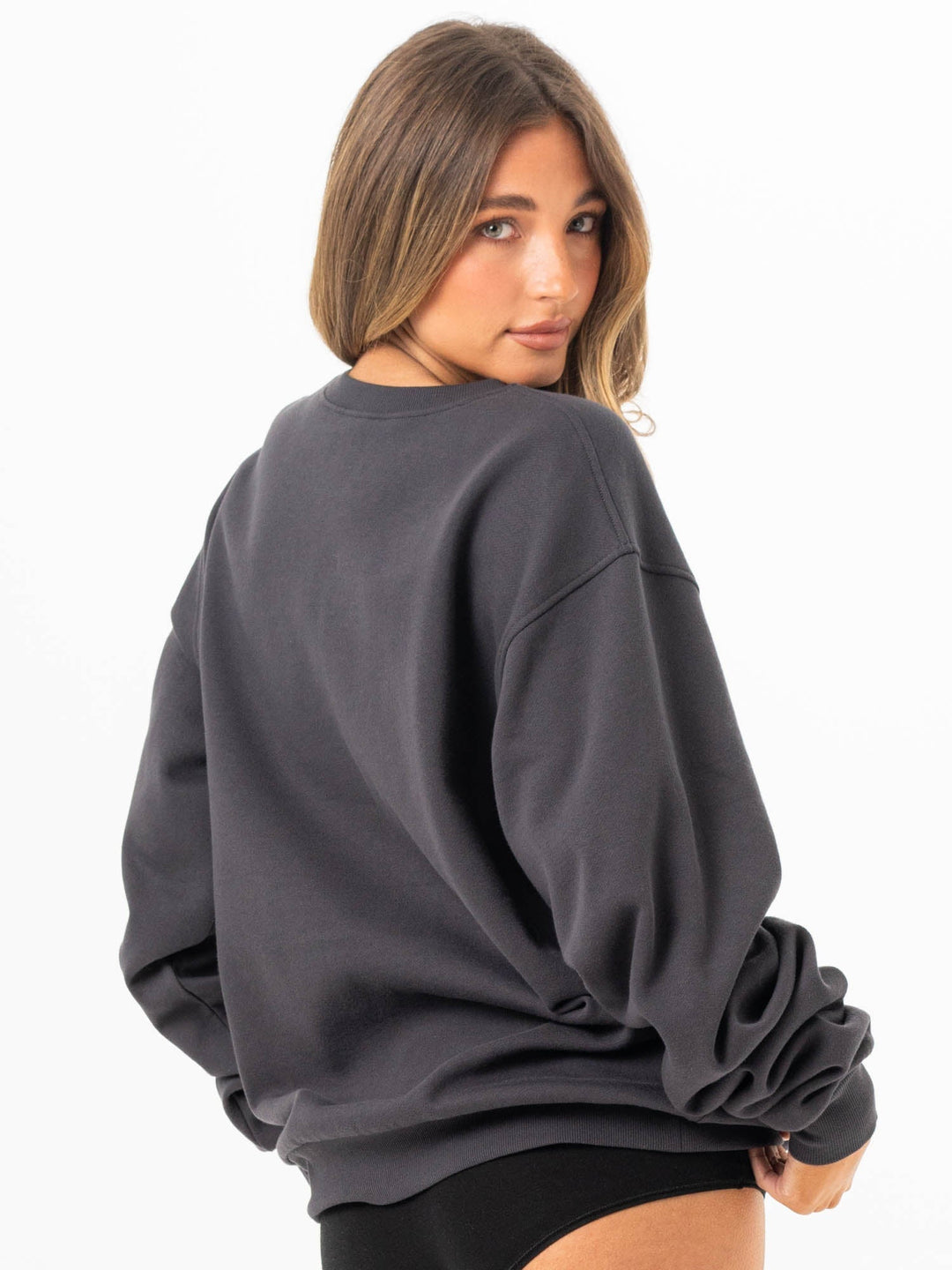 Athletica Sweater - Charcoal Clothing Ryderwear