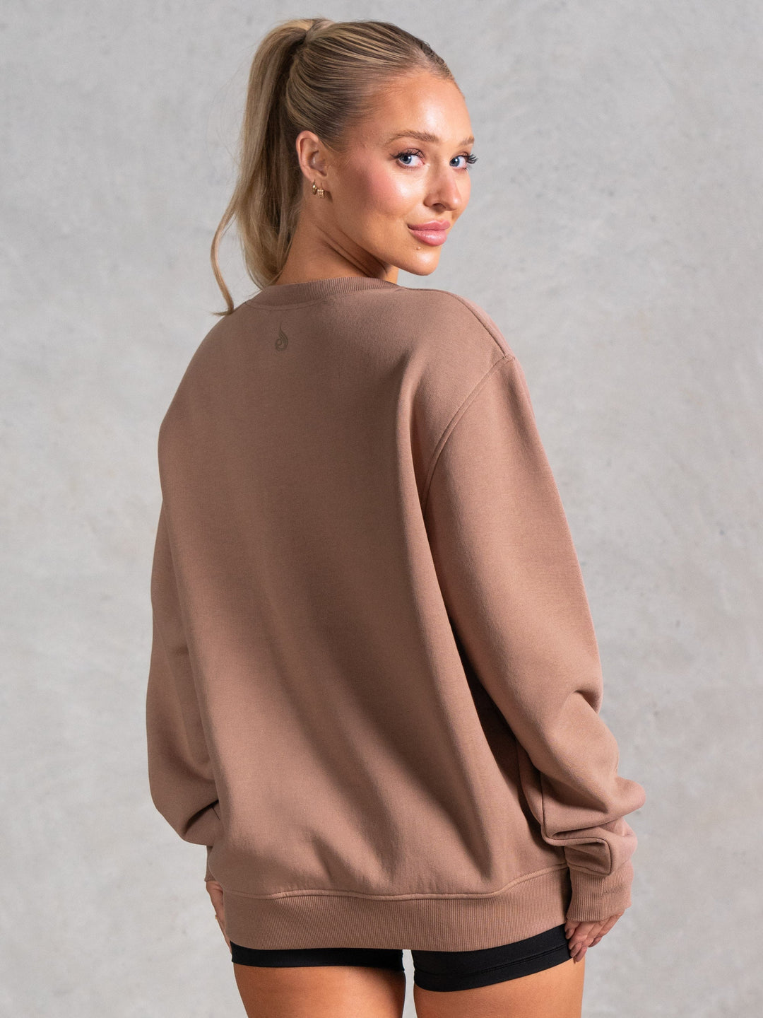Athletica Sweater - Mocha Clothing Ryderwear
