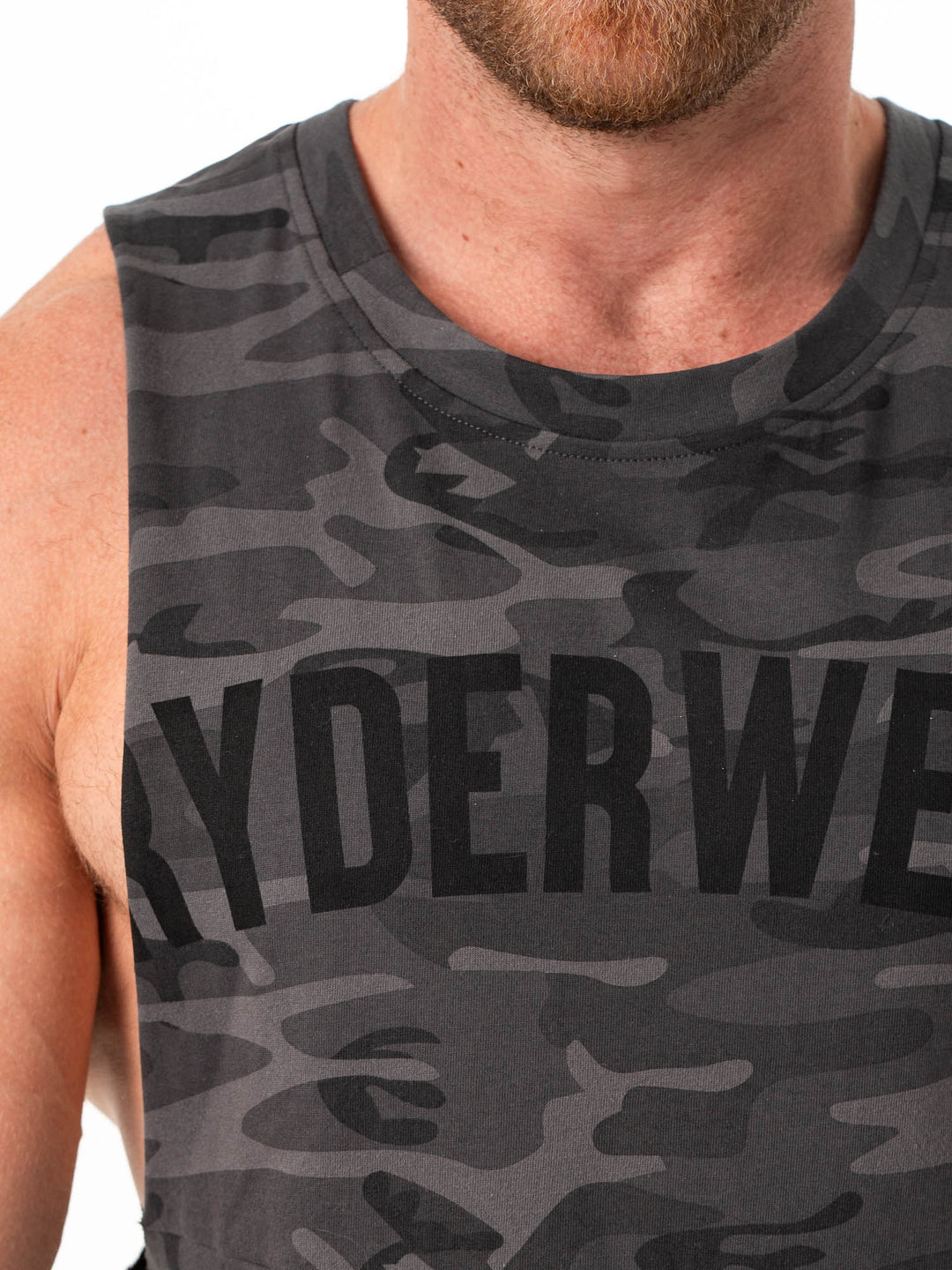 Baller Tank - Black Camo Clothing Ryderwear