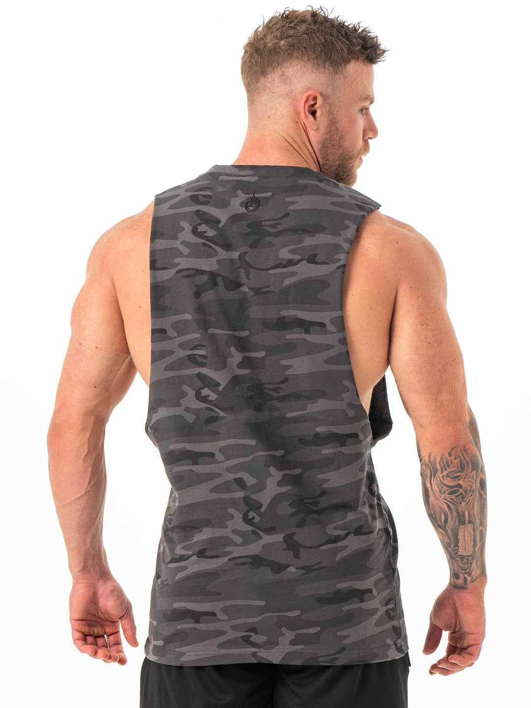 Baller Tank - Black Camo Clothing Ryderwear