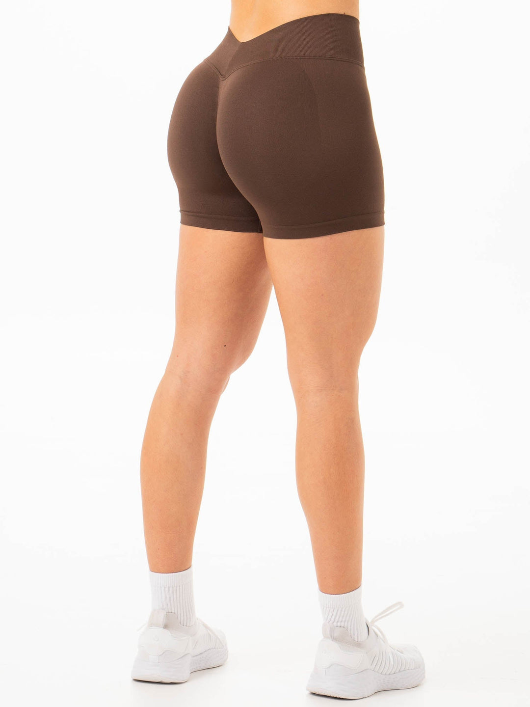 Boost V Back Shorts - Chocolate Clothing Ryderwear
