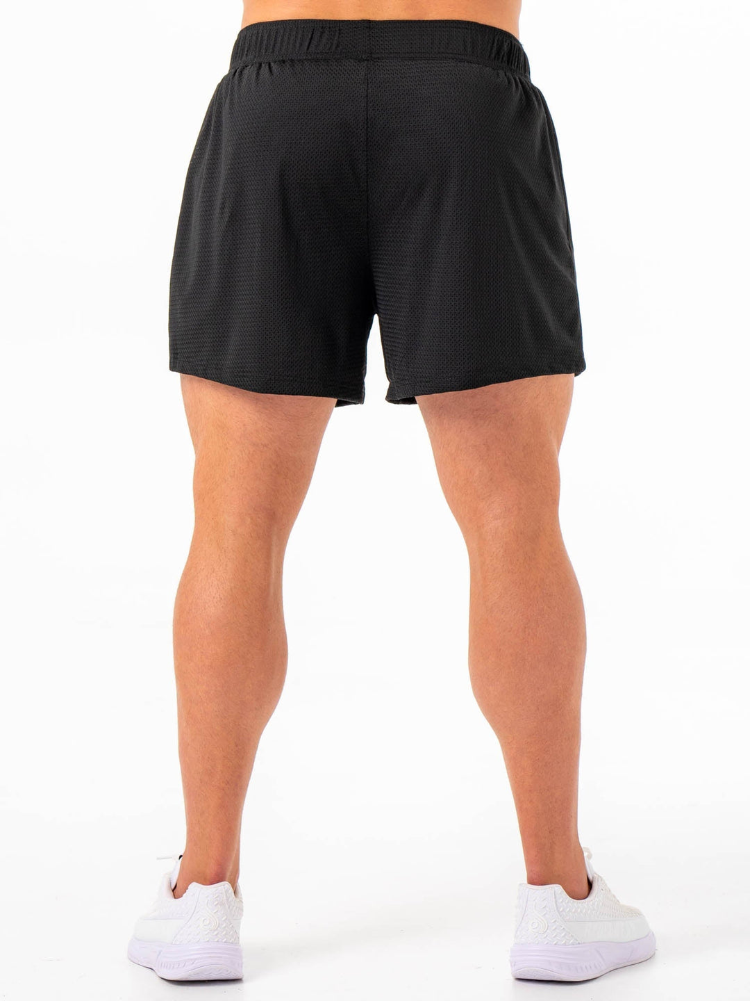 Collegiate Mesh Short - Black Clothing Ryderwear