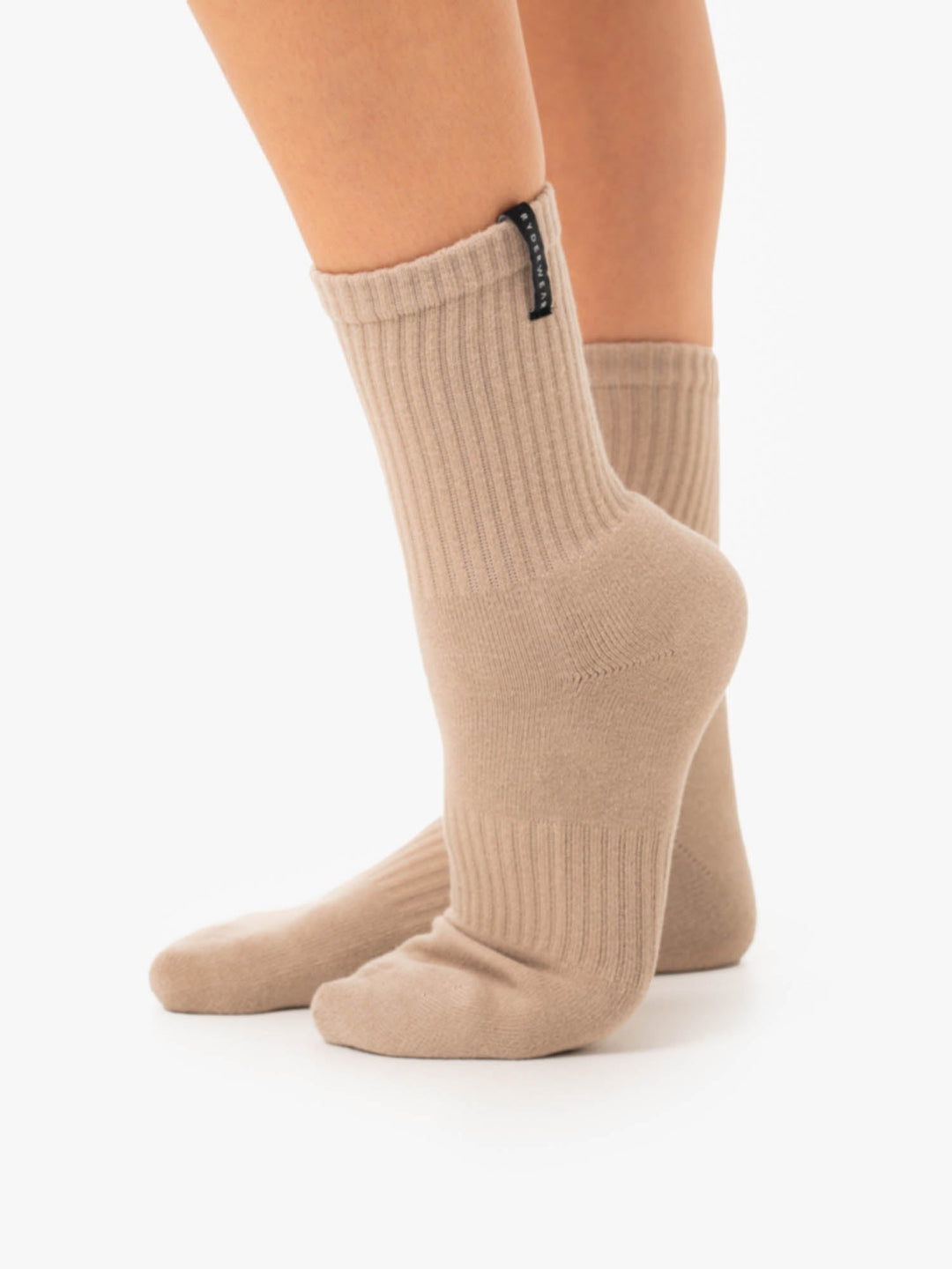 Crew Socks - Almond Accessories Ryderwear