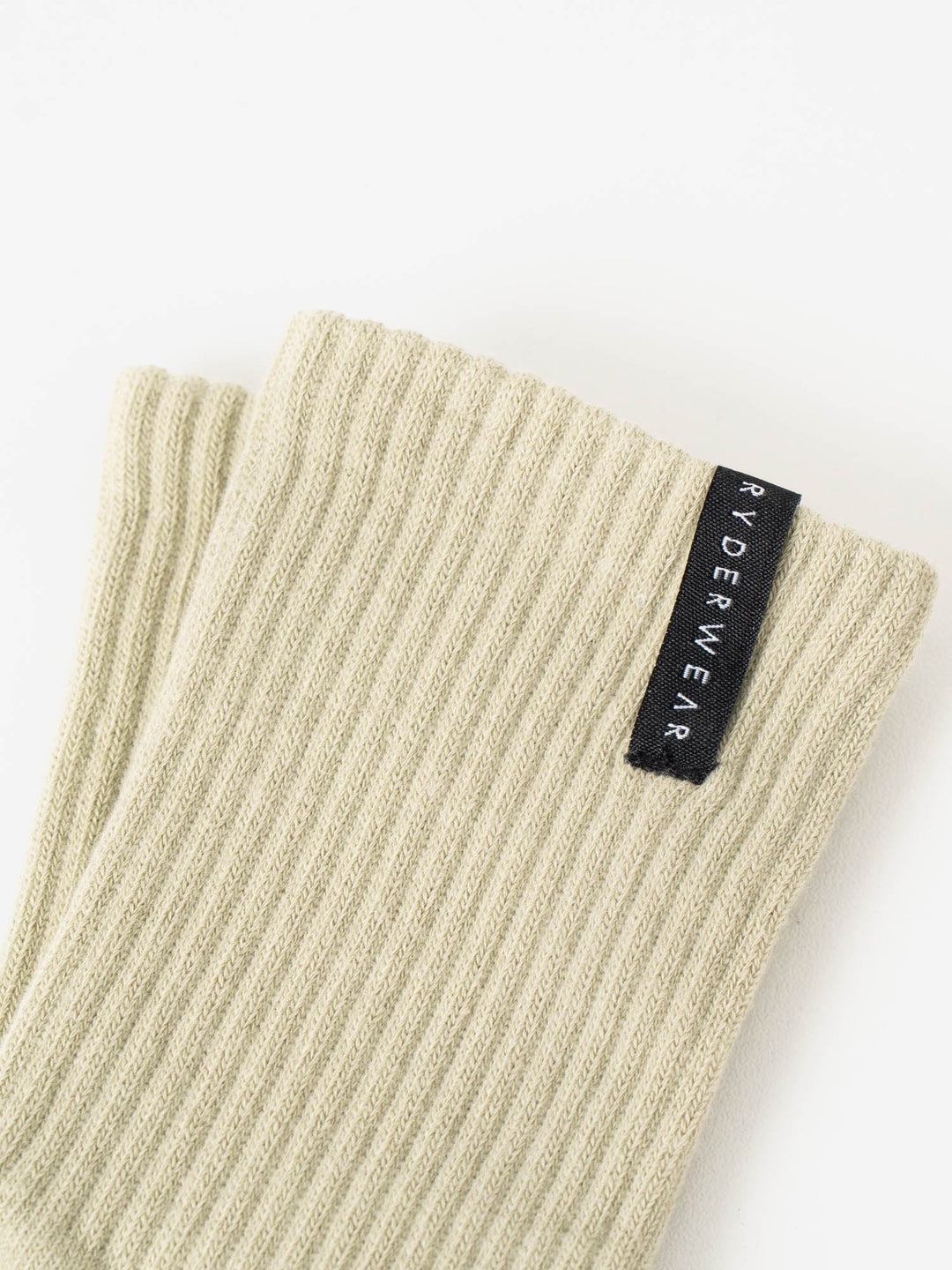 Crew Socks - Matcha Stonewash Accessories Ryderwear