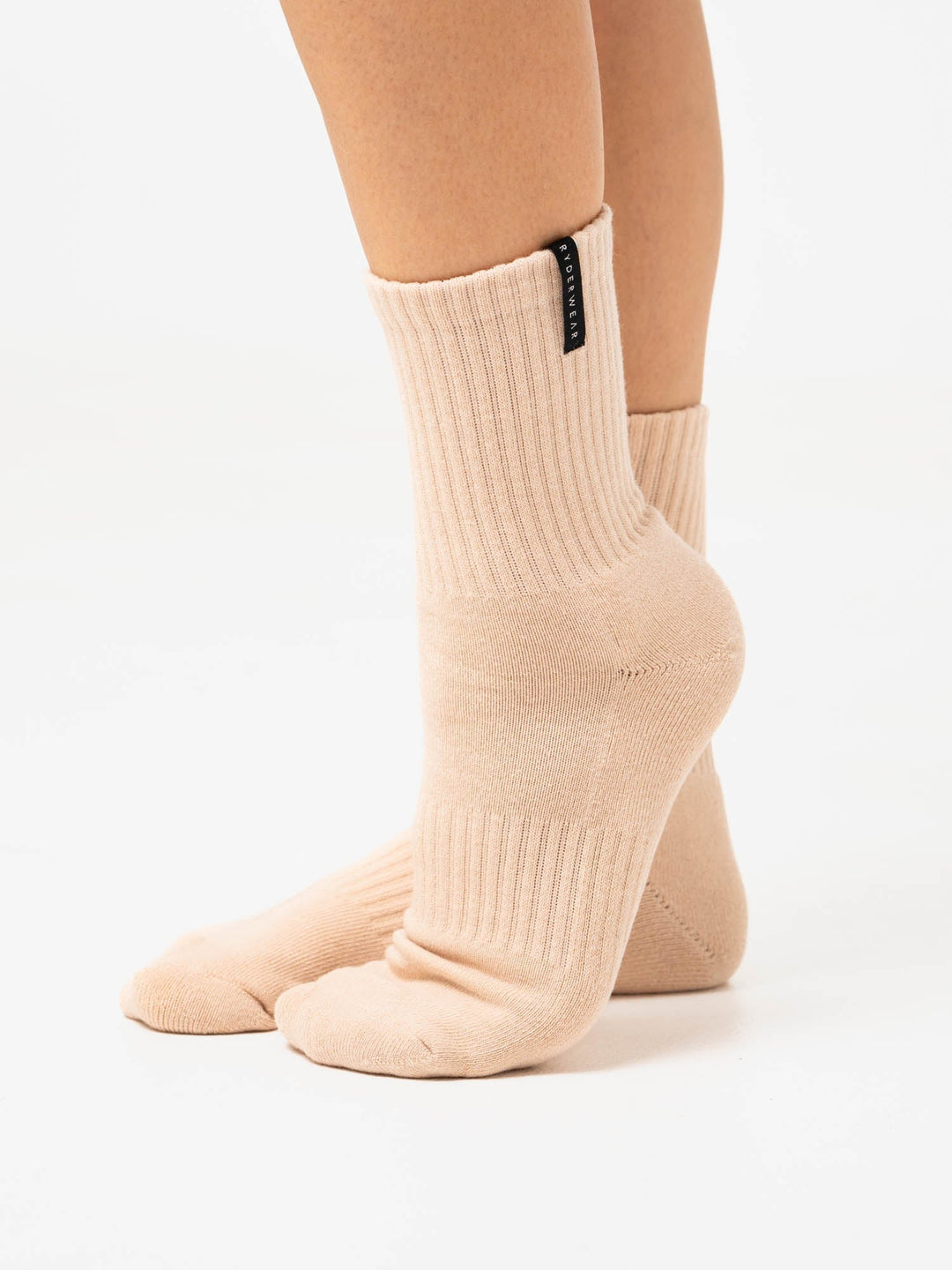 Crew Socks - Oat Stonewash Accessories Ryderwear