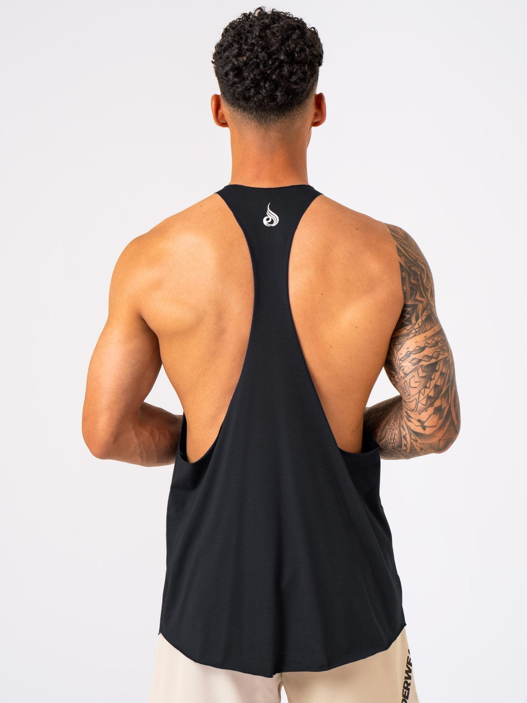 Emerge Arnie T-Back - Black Clothing Ryderwear