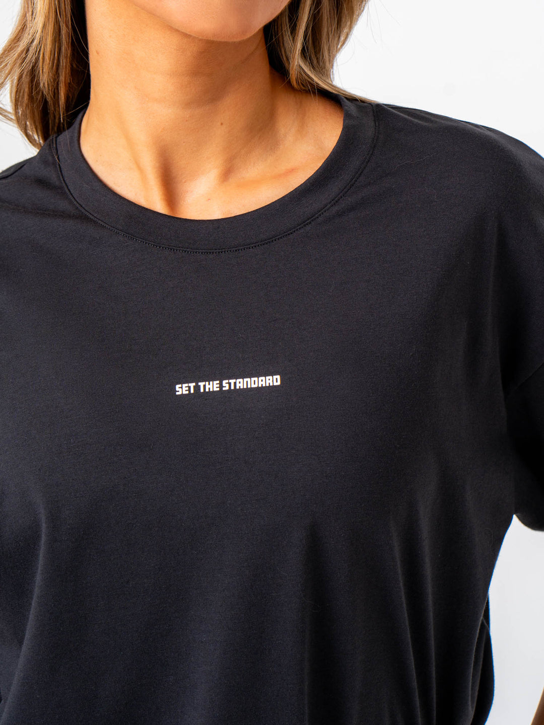 Emerge Oversized T-Shirt - Faded Black Clothing Ryderwear