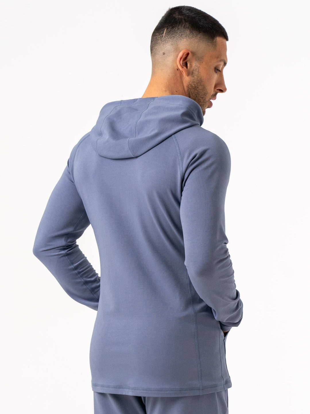 Endurance Zip Up Jacket - Denim Blue Clothing Ryderwear