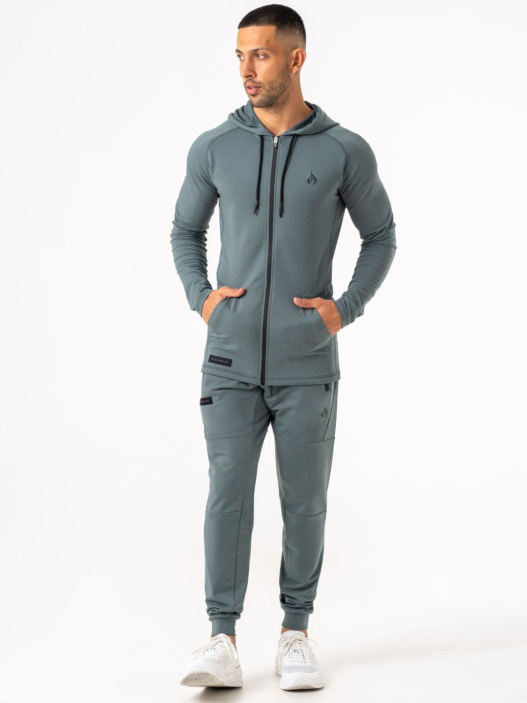 Endurance Zip Up Jacket - Fern Green Clothing Ryderwear