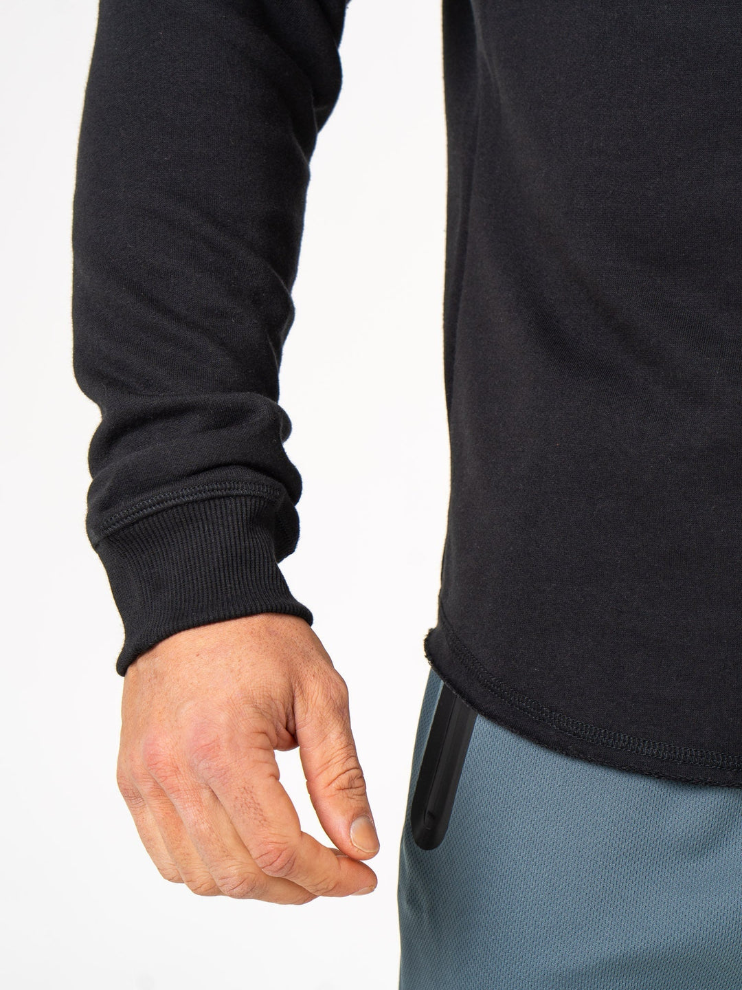Energy Crew Neck - Black Clothing Ryderwear