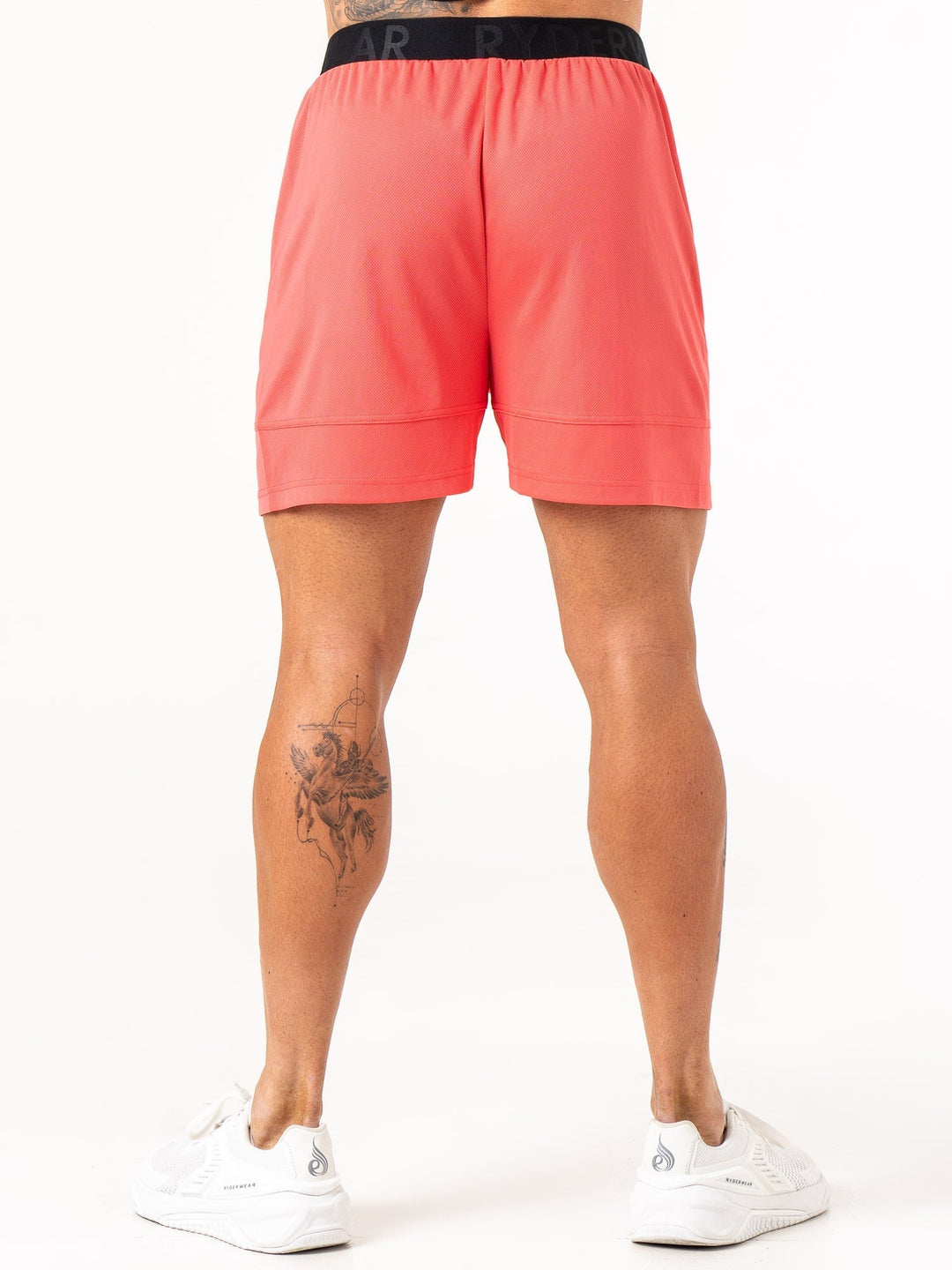 Energy Mesh Shorts - Coral Clothing Ryderwear