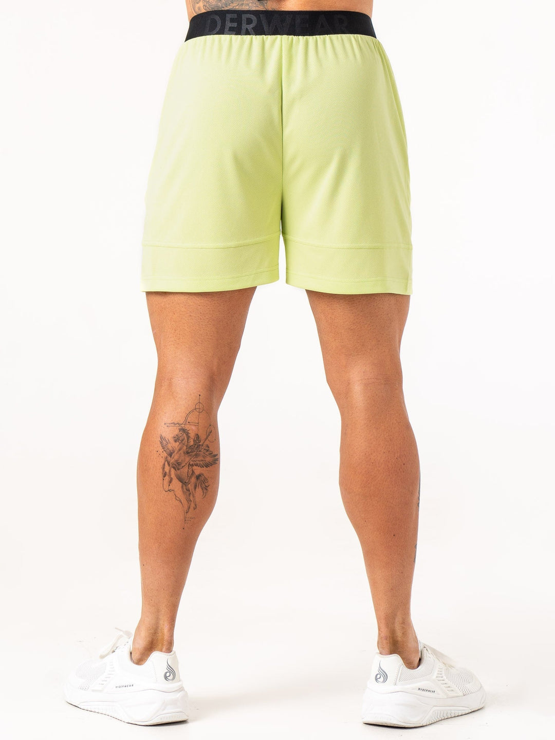 Energy Mesh Shorts - Lime Clothing Ryderwear