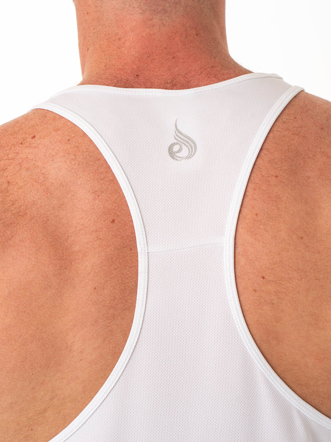 Energy Mesh T-Back - White Clothing Ryderwear