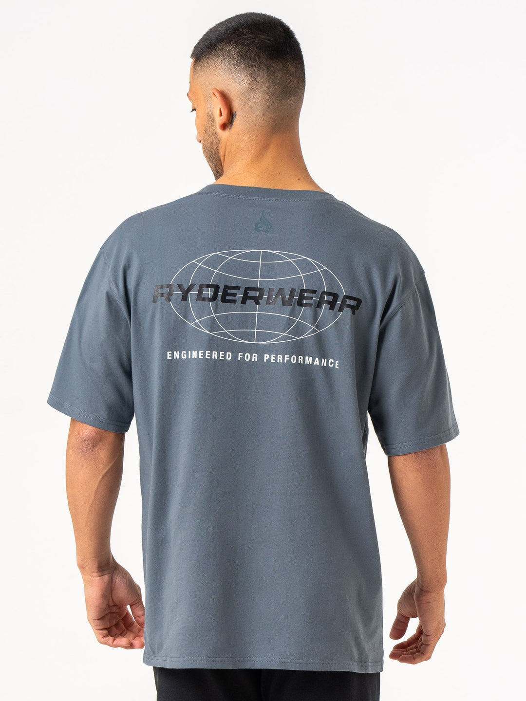 Energy Oversized T-Shirt - Petrol Clothing Ryderwear