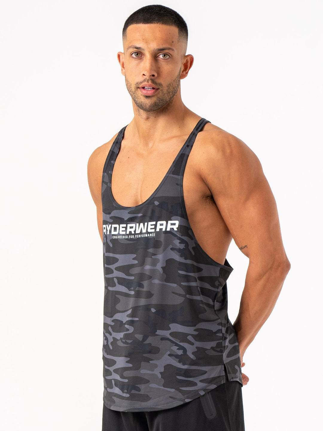 Energy Stringer - Black Camo Clothing Ryderwear