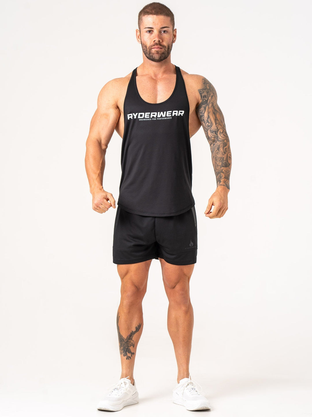 Energy Stringer - Black Clothing Ryderwear