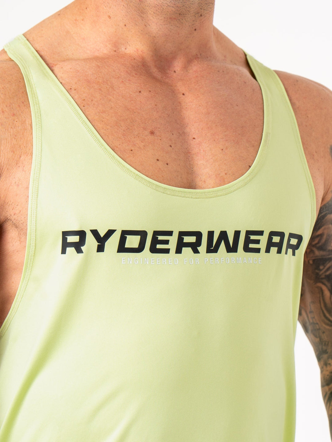 Energy Stringer - Lime Clothing Ryderwear