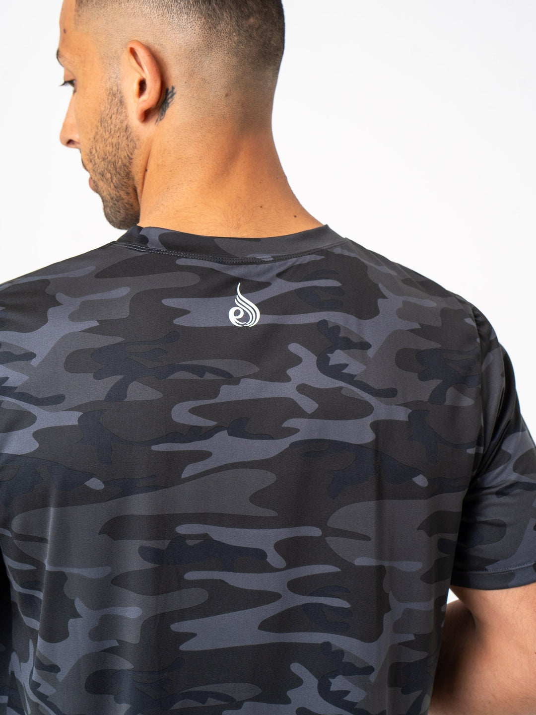 Energy T-Shirt - Black Camo Clothing Ryderwear