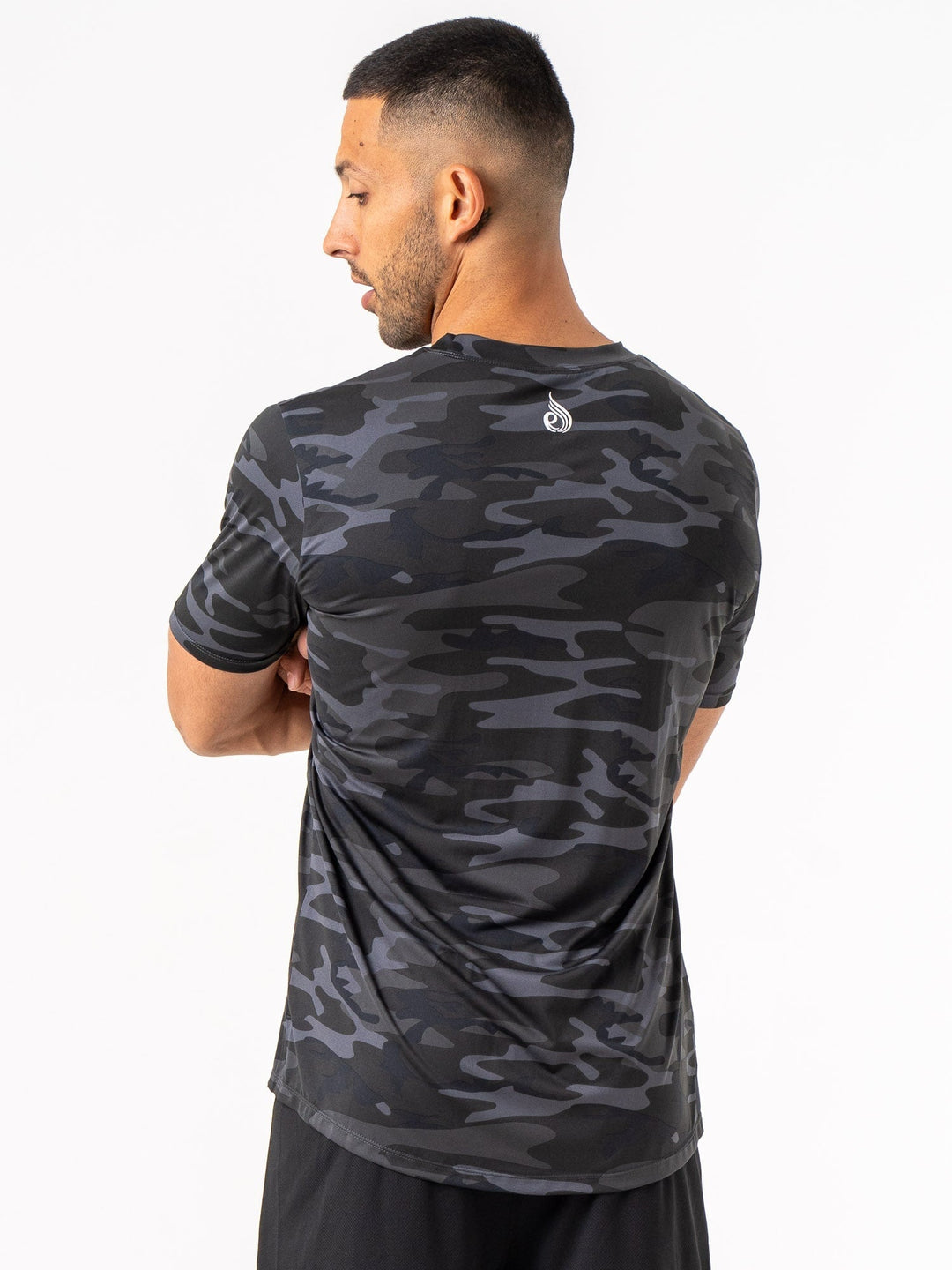 Energy T-Shirt - Black Camo Clothing Ryderwear
