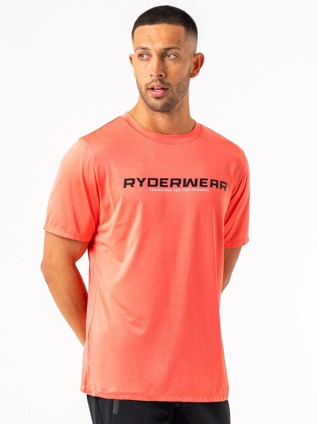 Energy T-Shirt - Coral Clothing Ryderwear