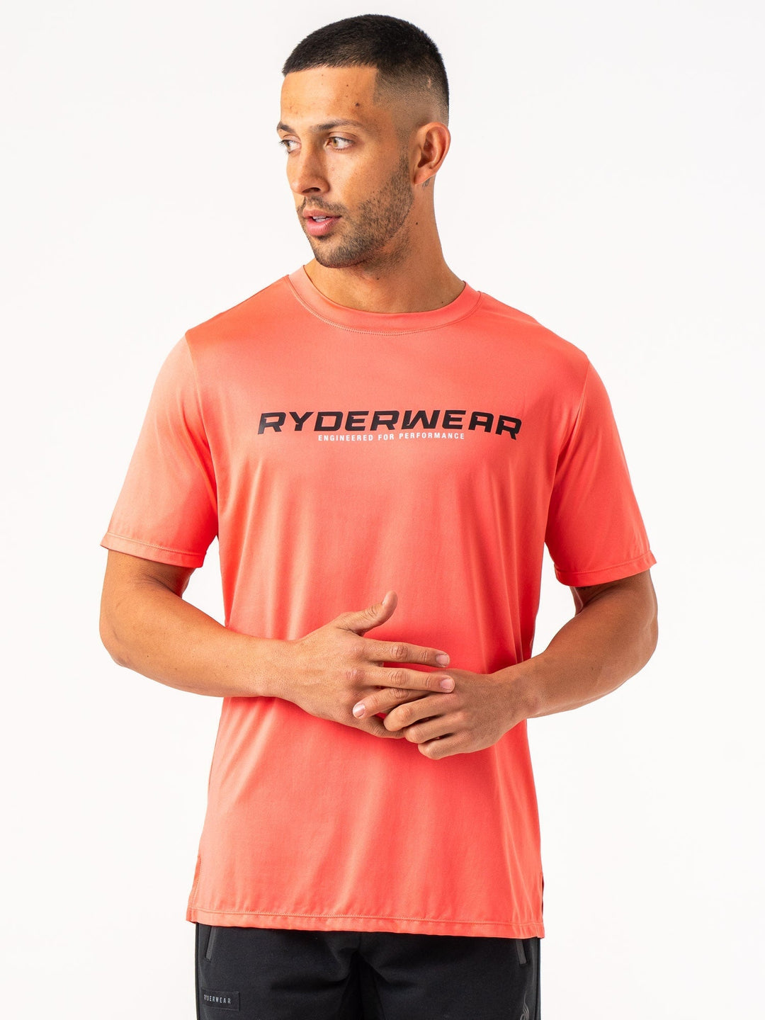 Energy T-Shirt - Coral Clothing Ryderwear