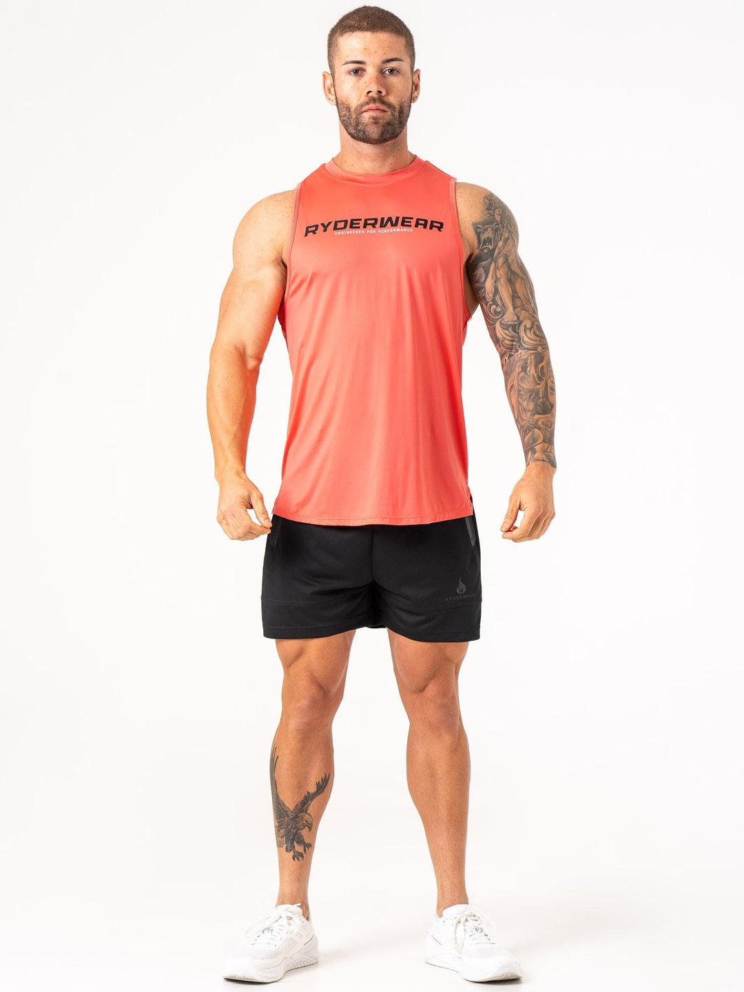 Energy Tank - Coral Clothing Ryderwear