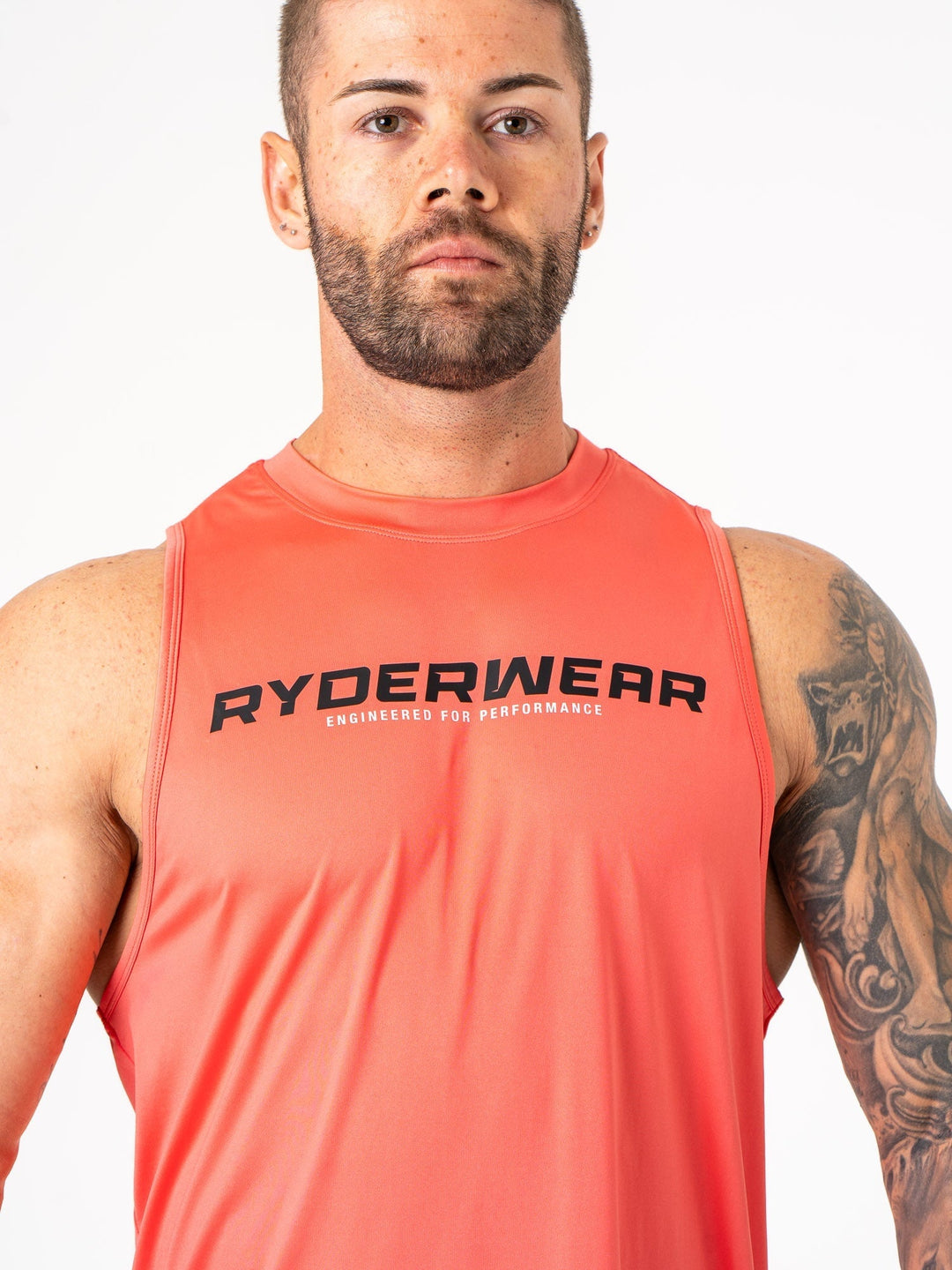 Energy Tank - Coral Clothing Ryderwear