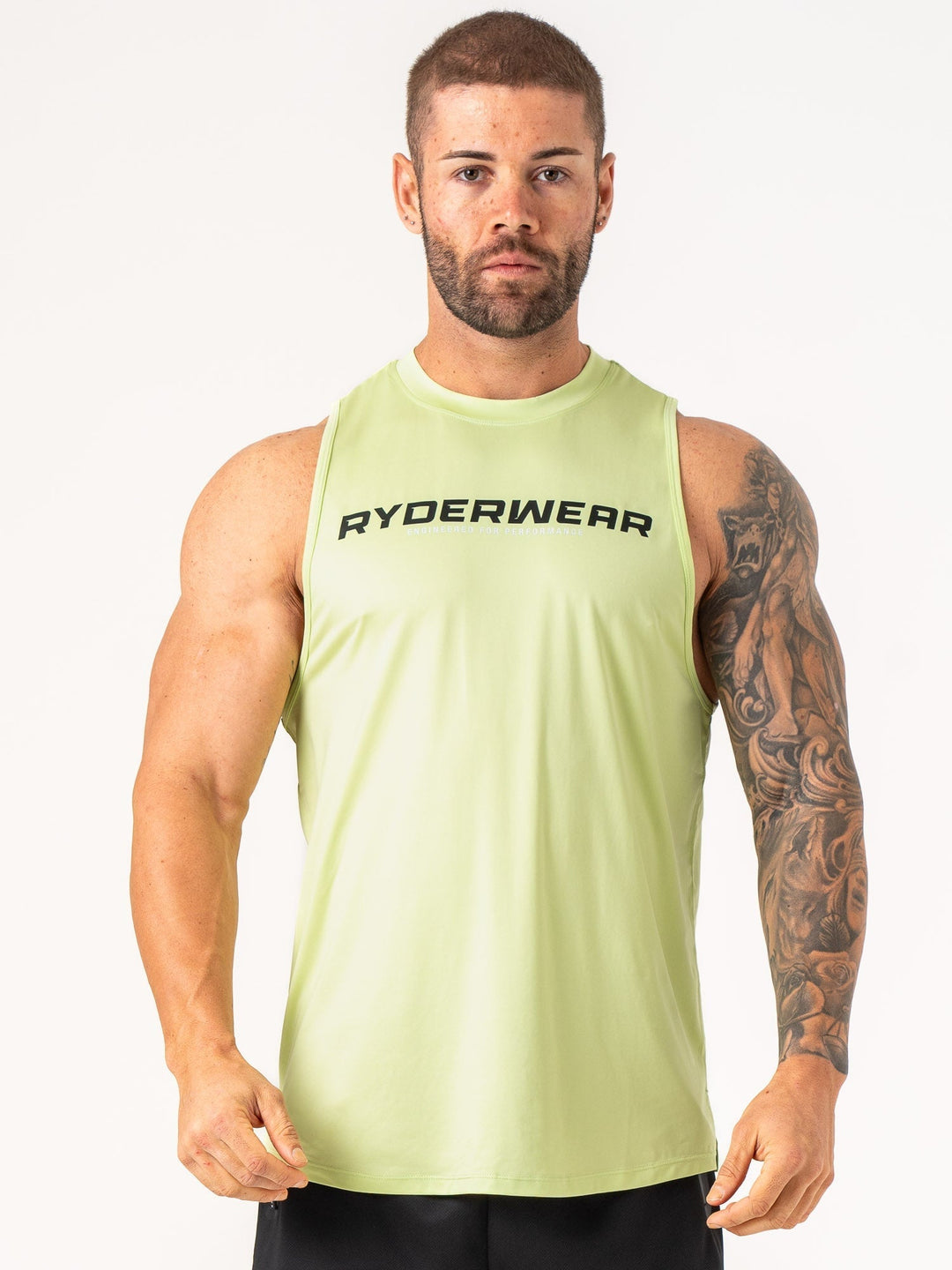 Energy Tank - Lime Clothing Ryderwear
