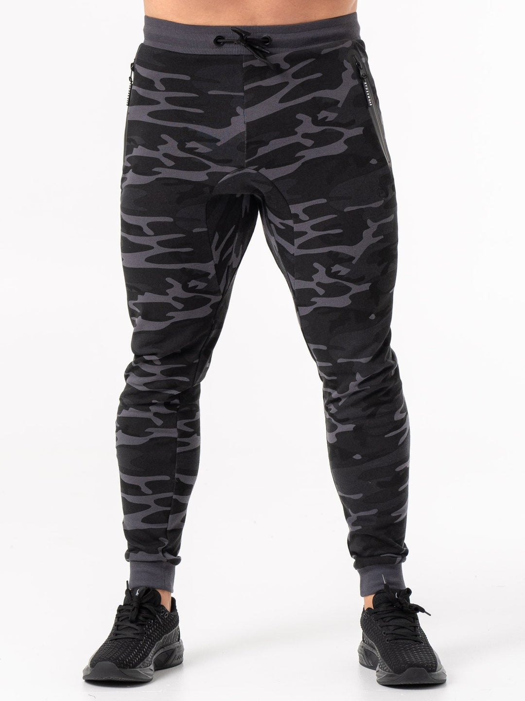 Energy Track Pants - Black Camo Clothing Ryderwear