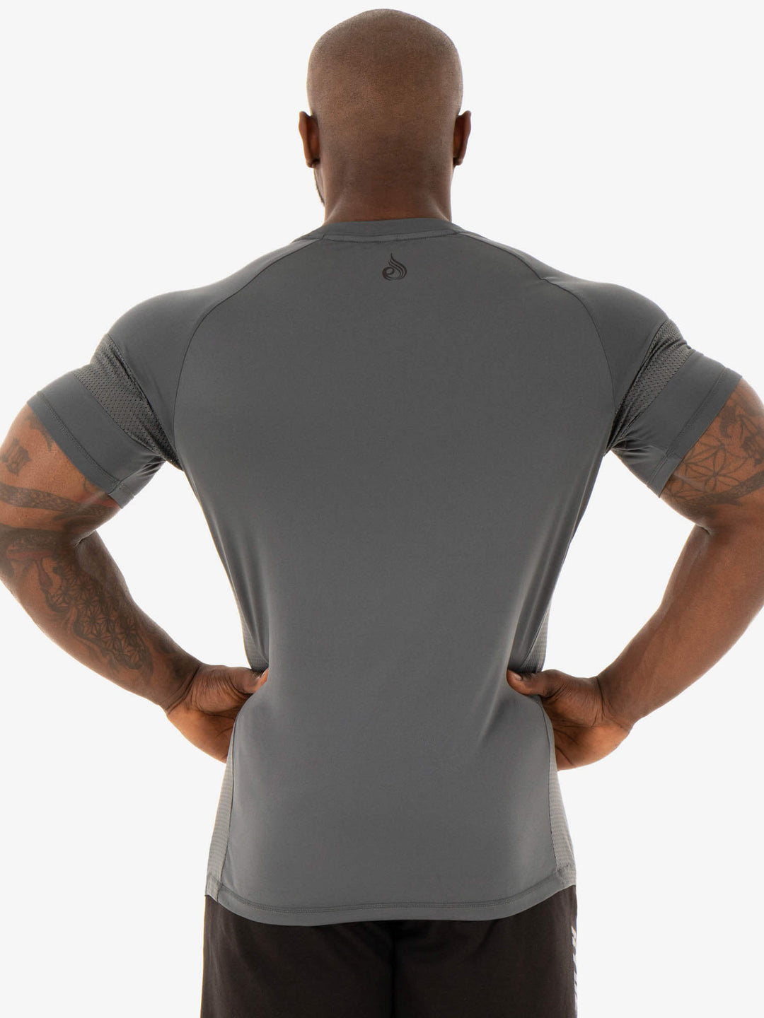 Flex Mesh T-Shirt - Charcoal Clothing Ryderwear